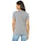 T-shirt chiné décontracté à col en V pour femmes de BELLA+CANVAS